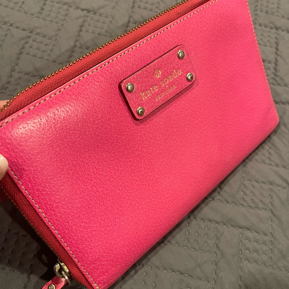 Kate Spade Pink Travel Wallet